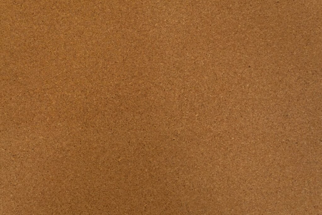 Close-up view of a brown suede-like textured surface